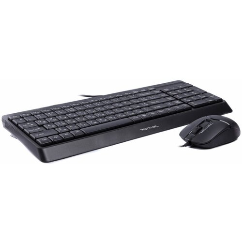  A4-F1512 A4Tech tastatura YU-LAYOUT + mis USB, Black Slike