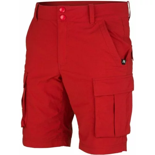 NORTHFINDER HOUSTON Muške kratke hlače, crvena, veličina