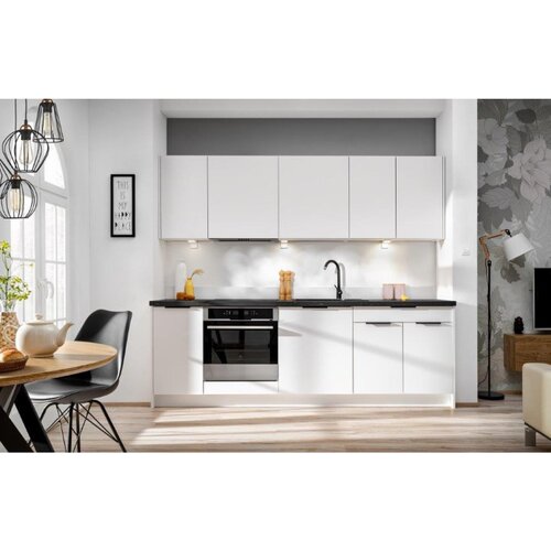  Kuhinjski blok JAGODA bela 240 z vgradnimi aparati Cene