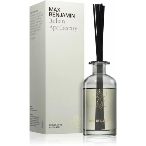 Max Benjamin Italian Apothecary aroma difuzor s polnilom 150 ml