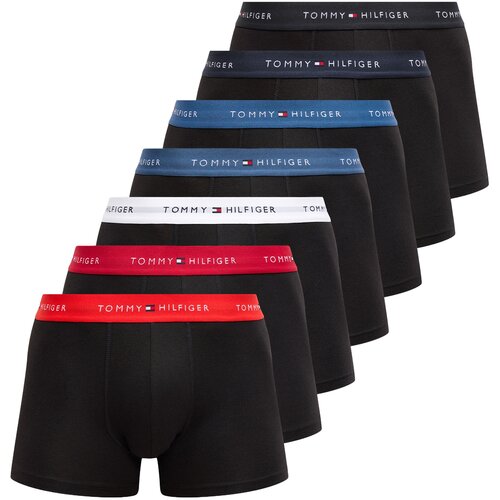 Tommy Hilfiger Bokserice golublje plava / tamno plava / crvena / tamno crvena / crna / bijela Cene