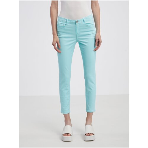 Camaieu Turquoise Women&amp;#039;s Skinny Fit Jeans - Women Slike