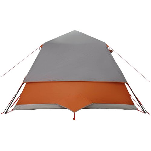 Instant &amp;scaron;ator s krovom Siva i narančasta 305 x 275 x 190 cm Slike