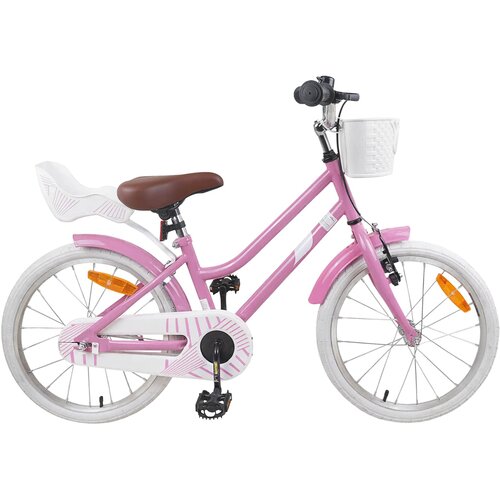 vidaXL Otro&scaron;ko Kolo 18 Palcev za 5-7 let Svetlo roza - - roza - 11.9 - 104 x 51 x 73 cm - 2025--v1 Cene