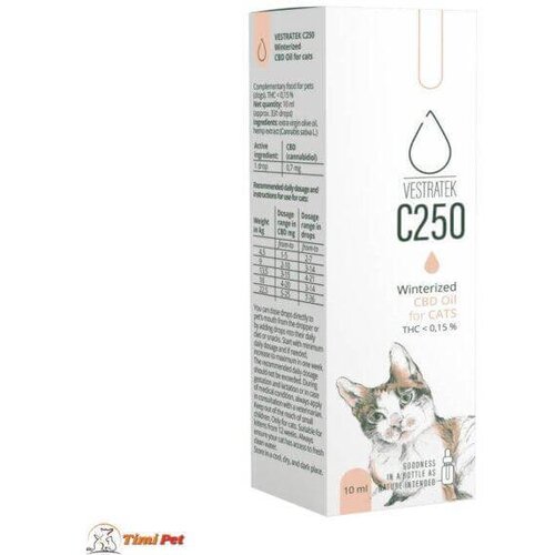 Vestratek C250 CBD ulje za mačke Slike