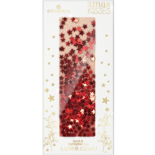 Essence Le Xmas KiSSES rumenilo i hajlajter duo 01 Under The Mistleglow Cene