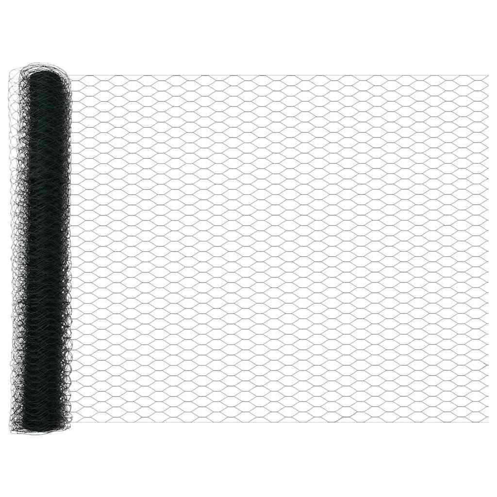 Stup za ogradu Zelena 25 x 1 2 m (mreža 50 mm) Čelik Slike