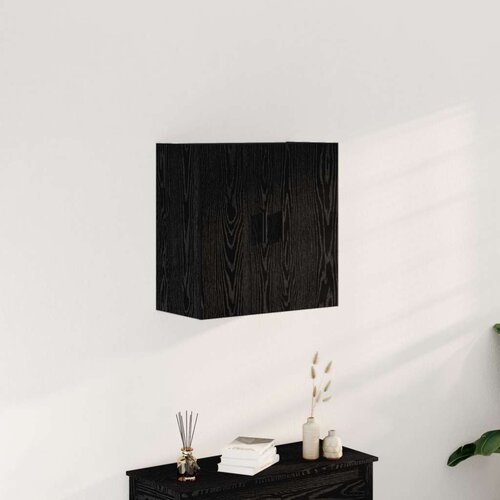 Ormar na zidu crni hrast 60x31x60 cm konstruirano drvo Cene