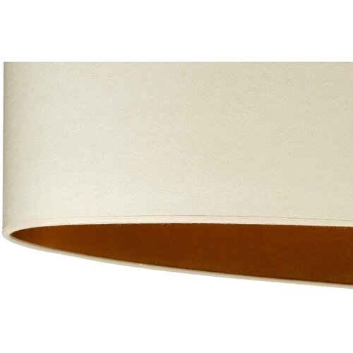  Duolla - Stona lampa OVAL VEGAN 1xE27/15W/230V prečnik 30 cm krem boja Slike