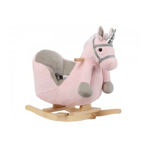 Kikka Boo igračka sa ljuljanjem sedištem i muzikom horse pink ( KKB50009 ) Slike