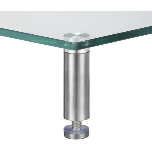 Vonhaus glass monitor stand L transparent Slike