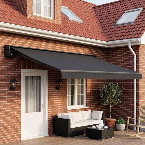  Zamjensko platno za tendu Antracit 400 &amp;times; 300 cm Poliester Slike