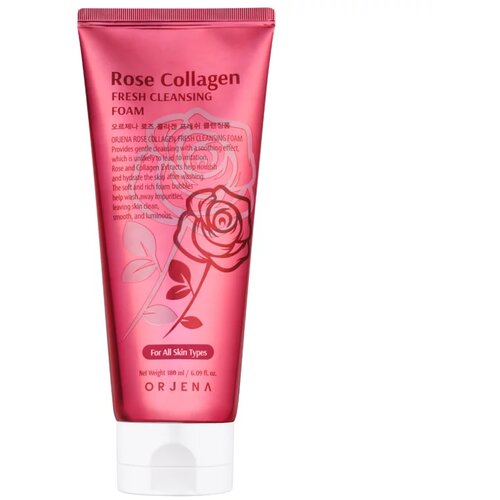 ORJENA Pena za čišćenje lica Ruža i kolagen, 180 ml Cene