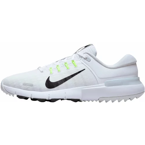 Nike Free Golf Unisex Shoes White/Black/Pure Platinum/Wolf Grey 46