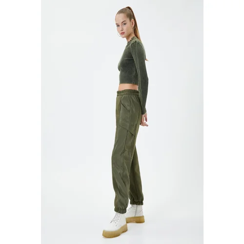 Koton Women's Khaki Sweatpants