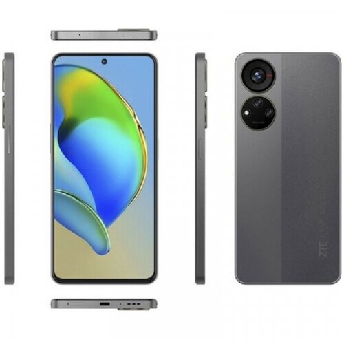 ZTE mobilni telefon blade V40s 4GB/128GB siva Slike