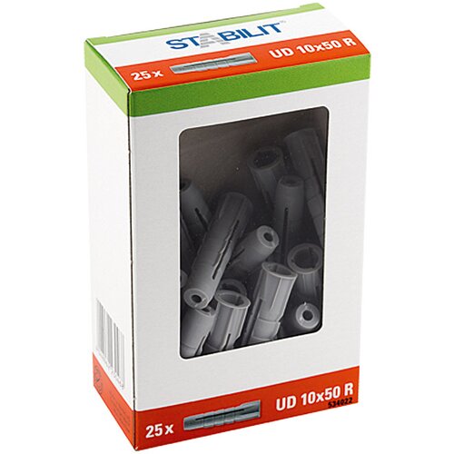 STABILIT univerzalna ekspanzivna tipla (Promjer tiple: 10 mm, Duljina tiple: 50 mm, 25 Kom.) Slike