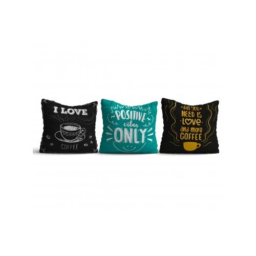 WALLXPERT Set od 3 jastučnice 43x43cm Šarene Cene