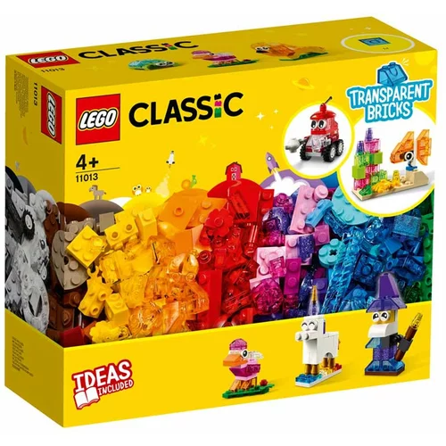 Lego Classic creative transparent bricks