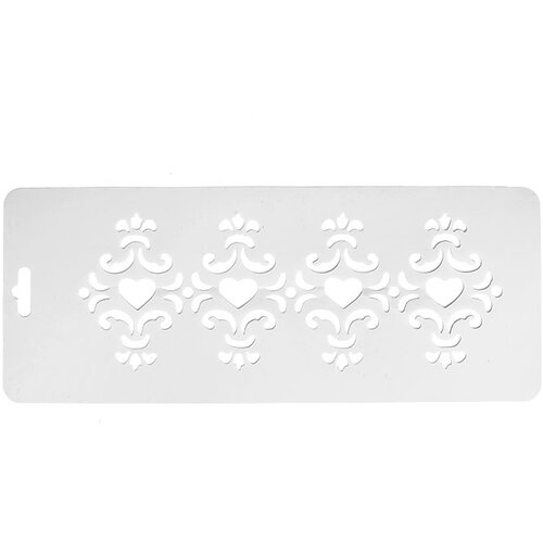  Plastična šablona 10x25 cm - motiv ornamenti (šablone za poslikavo) Cene