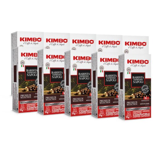 KIMBO Kapsule Nespresso Barista Napoli Alu, 10&amp;times;10 komada Slike