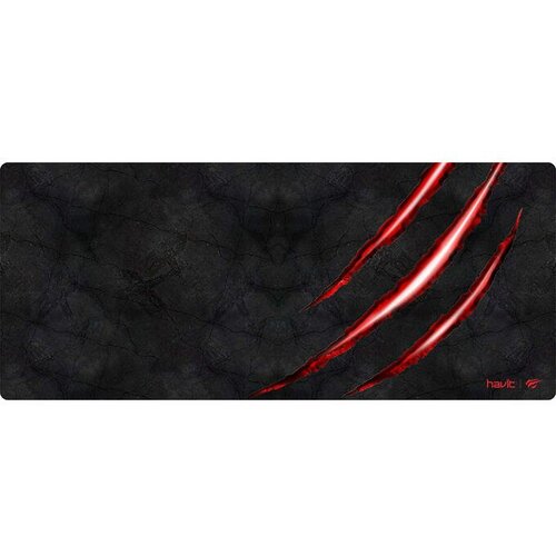 Havit HV-MP860 mouse pad Gaming mouse pad Black, Red Slike