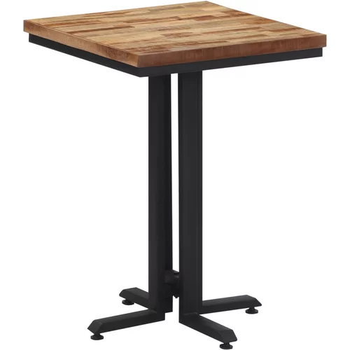  Blagovaonski stol 55x55x76 cm od masivne obnovljene tikovine