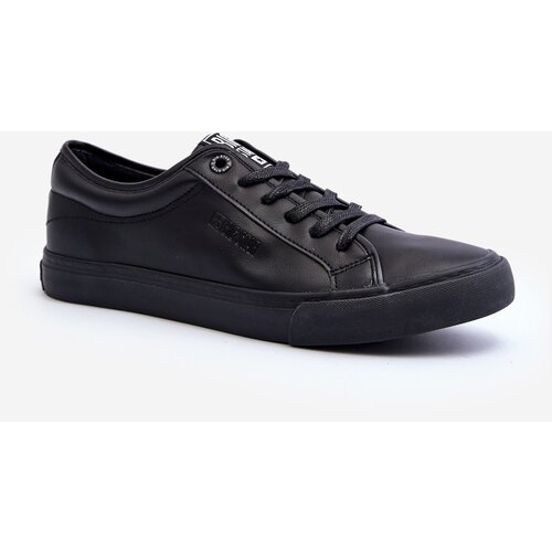 Big Star Men's eco leather sneakers Black Big Star Cene