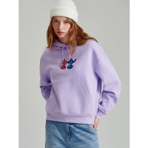 House - Majica s kapuljačom Stitch - Ljubičasta Cijene
