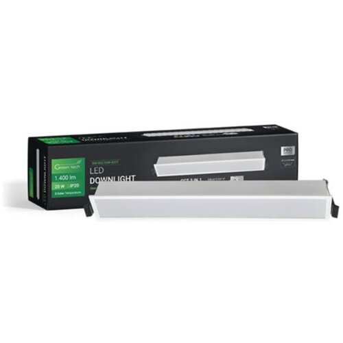 Greentech LED ugradni spot 20W 3CCT (DW-S02-20W-3CCT) Cene