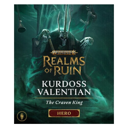 Steam warhammer age of sigmar: realms of ruin - kurdoss valentian, the craven king (dlc) key (pc) global Cene