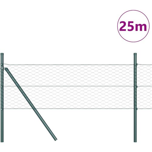  Sukladni osnovni dodatak za hexagonalnu ogradu 25 x 0,8 m Mreža Slike