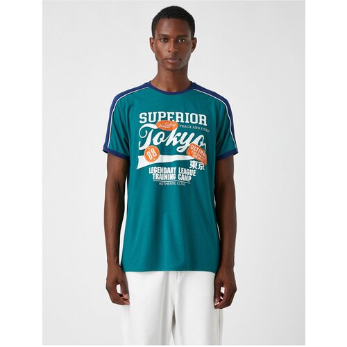 Koton T-Shirt - Blue - Standard Slike
