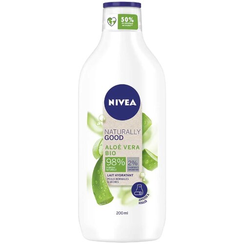 Nivea losion za telo naturally good aloe vera 200 ml Slike