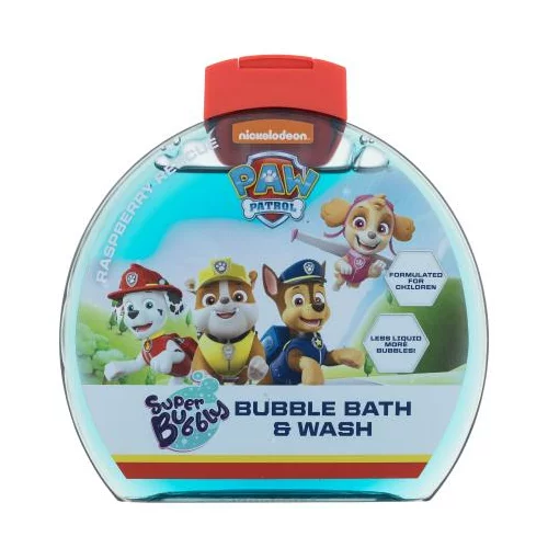 Nickelodeon Paw Patrol Bubble Bath & Wash pjena za kupanje s mirisom maline 300 ml za otroke