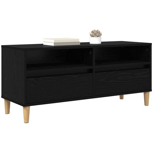  ormar Crni hrast 100 x 34,5 x 44,5 cm Konstruirano drvo Slike