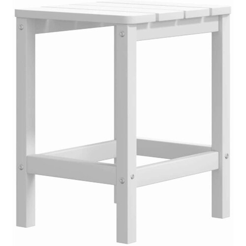 vidaXL Vrtne stolice Adirondack sa stolićem HDPE bijele Cene