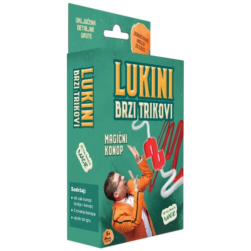 Menart Lukini brzi trikovi-Magični konop Slike