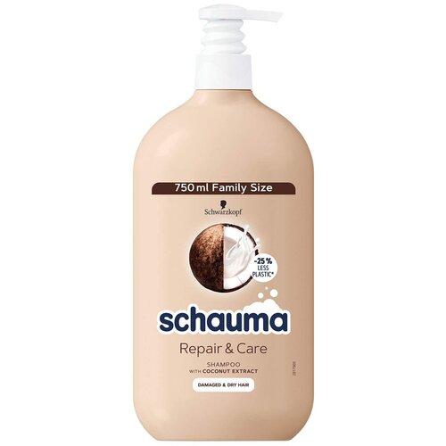 Schwarzkopf Schauma Repair & Care šampon za suhu i oštećenu kosu s kokosom 400 ml Cene