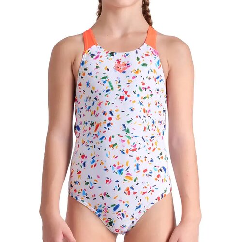 Arena Jednodelni kupaći kostim za devojčice Confetti Swim Pro, Šareni Cene