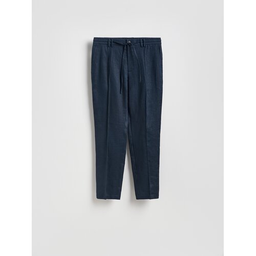 Reserved MEN`S TROUSERS - mornarsko plava Cene