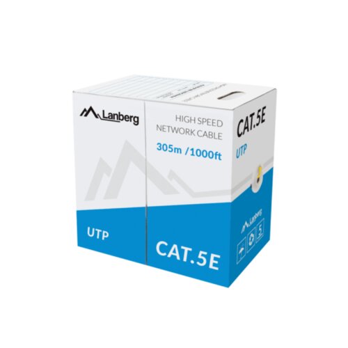Lanberg LAN UTP CABLE 100MB /S 305M WIRE CCA YELLOW Cijene