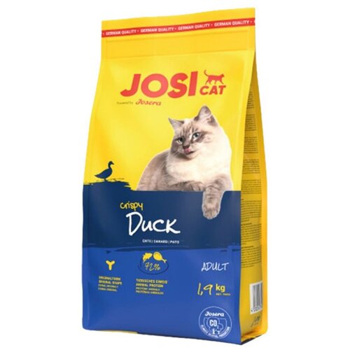 Josera Suva hrana za mačke Josicat Crispy Duck, Pačetina, 1,9kg Slike