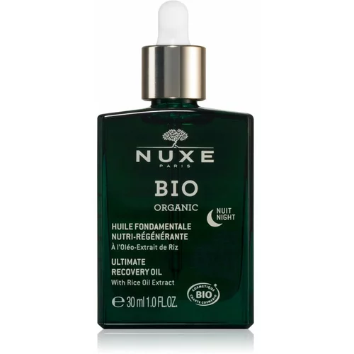 Nuxe Bio Organic Night Oil obnavljajuće ulje za regeneraciju i obnovu lica 30 ml