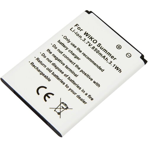 AVIZAR Baterija za pametni telefon Wiko Summer Li-ion 3,7 V 850 mAh 3,1 Wh, Bela, (5000070654) Cene