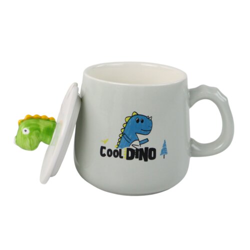  &amp;Scaron;alica za čaj bijela 350ml Cool Dino Slike