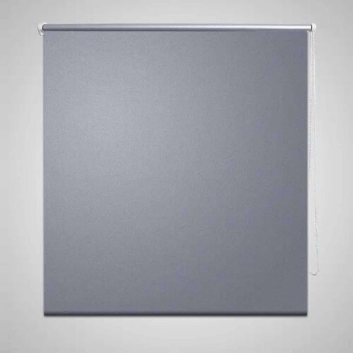 VidaXL Rolo siva zavjesa za zamračivanje 120 x 175 cm Slike