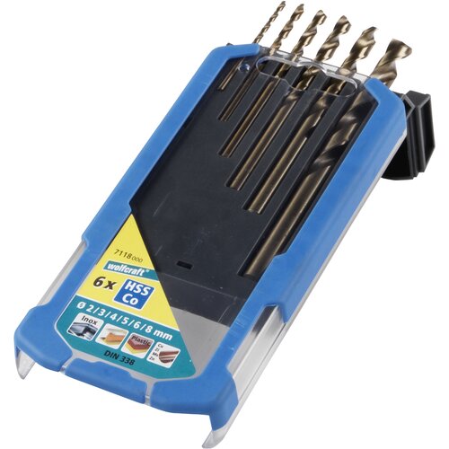 Wolfcraft Set burgija za metal 6/1 7118000 Cene