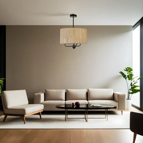 Opviq Luster Bambu 010, 45 cm, E27, 40W, Bež Cene