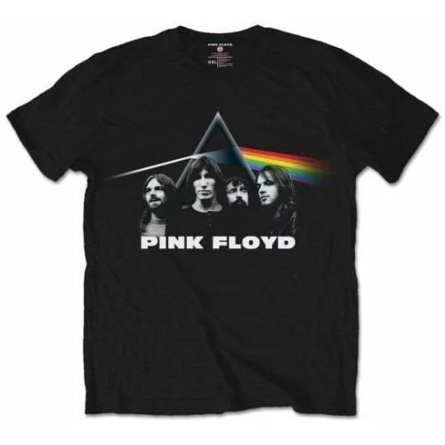 Pink Floyd majica DSOTM Band & Prism 2XL Črna